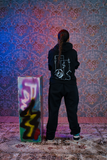 Ghalib Signature Black Hoodie and Sweatpants SHAYARISM Collection