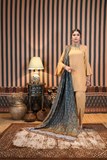 Golden Co-Ord with Tasweer-e-Janna Dupatta