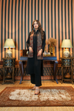 Black Co-Ord Set With Haroof Stoler