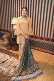 Golden Co-Ord with Tasweer-e-Janna Dupatta
