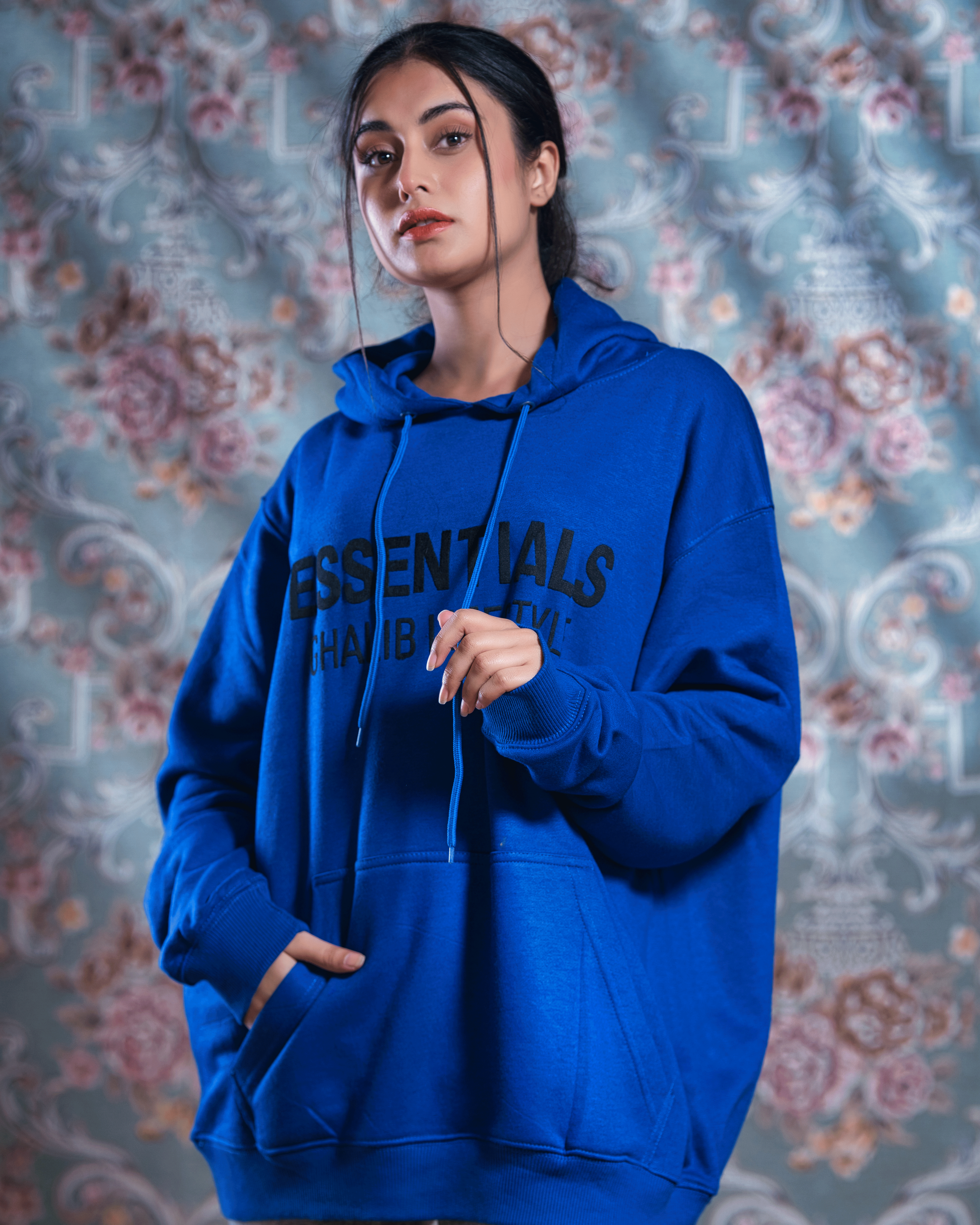 Blue Hoodie Ghaliblifestyle Essentials