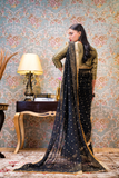 Ghalib Black Saree